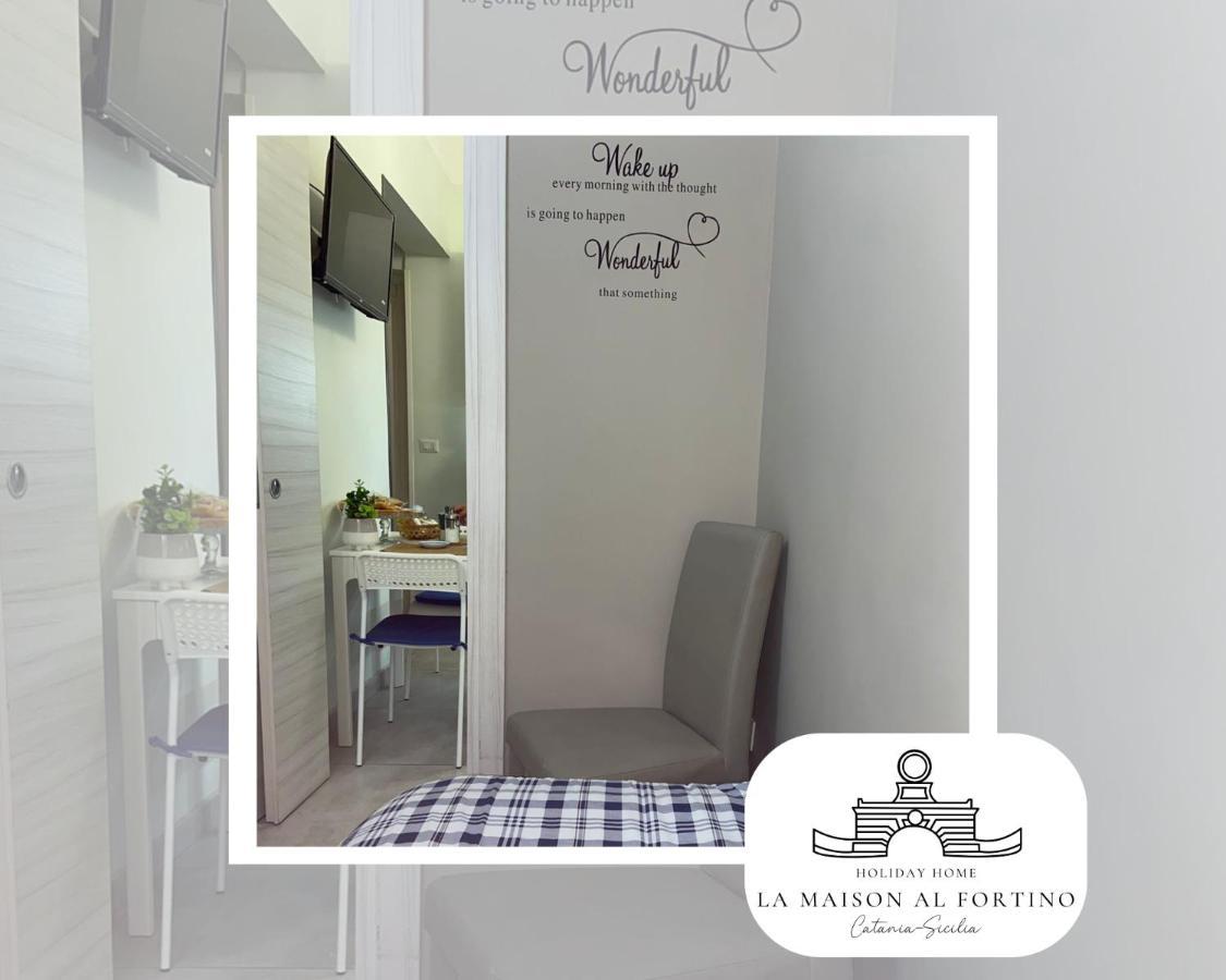 La Maison Al Fortino Catania Bagian luar foto