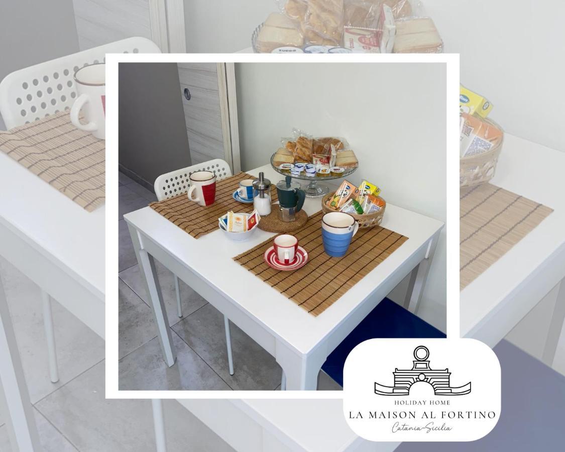 La Maison Al Fortino Catania Bagian luar foto