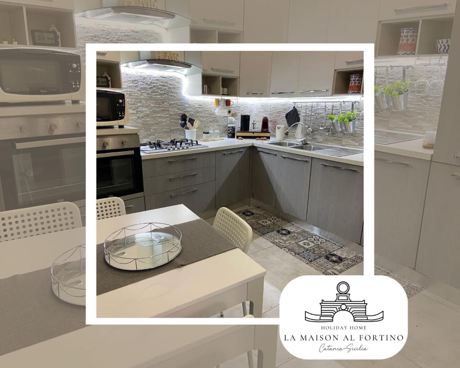 La Maison Al Fortino Catania Bagian luar foto