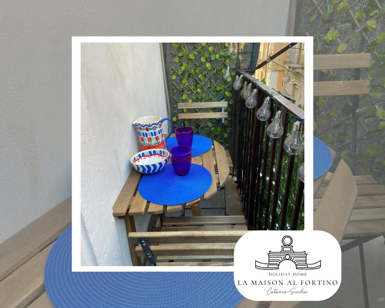 La Maison Al Fortino Catania Bagian luar foto